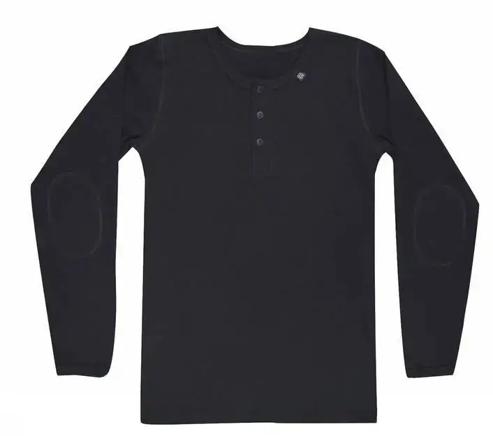 Bluse Sort økologisk Bomuld Say So