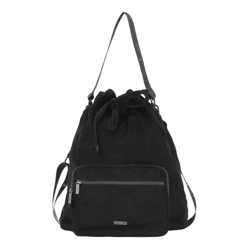 Corduroy Bucket Taske  One Size