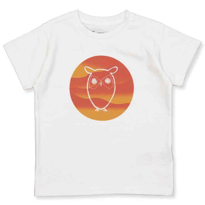 Økologisk Boxed T-shirt - Hvid på udsalg