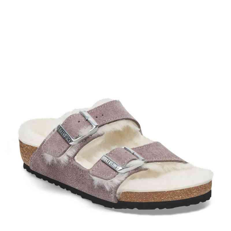 Birkenstock Arizona Sandaler med Foer - Faded Purple