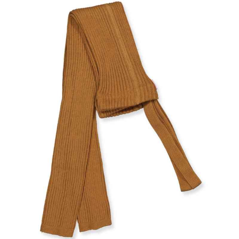 Økologiske Hippy Leggings med Seler - Gul 1-2 år