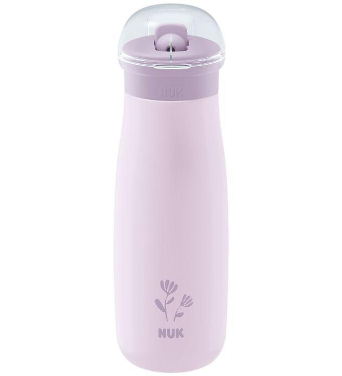 Nuk Drikkedunk M  Sugerør - Mini-me Flip -   Ml - Stål - Flowe