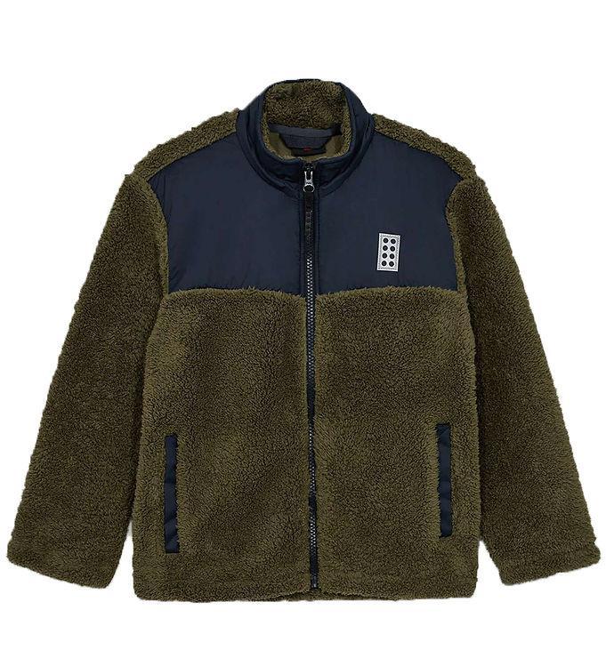 Lego Fleecejakke - Lwscout - Mørk Khaki
