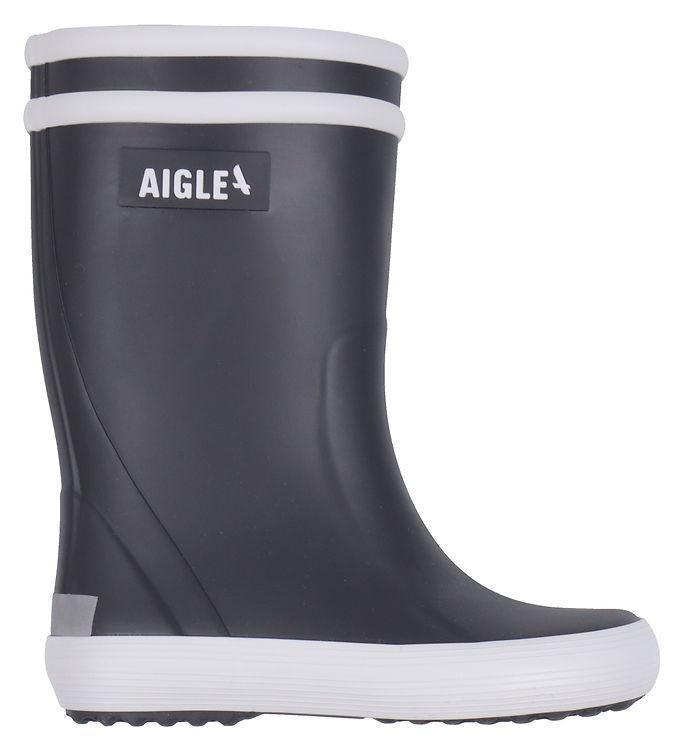 Aigle Gummistøvler Lolly Pop - Navy/Hvid Tilbud!