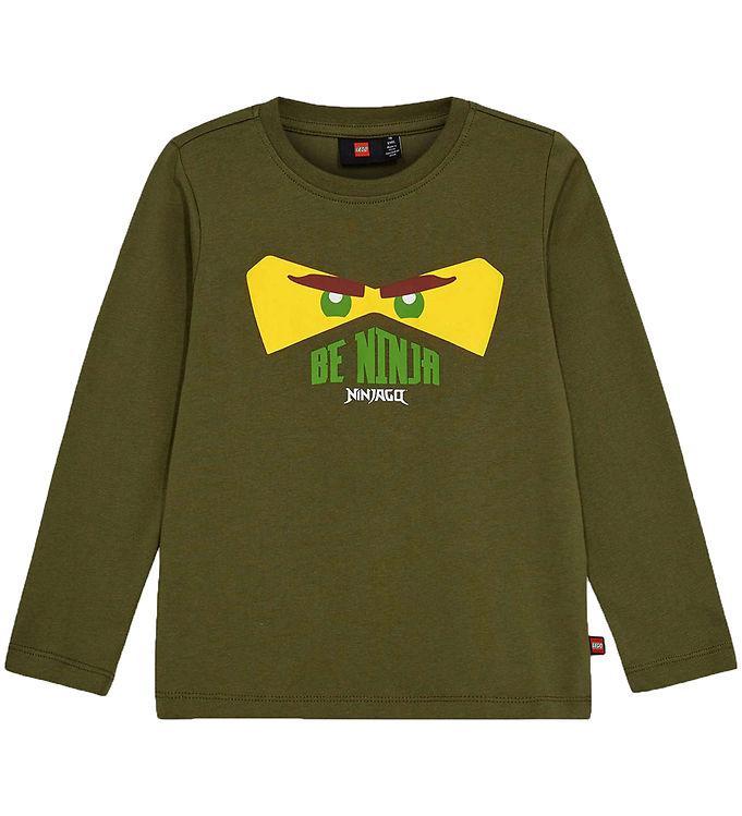 Lego Ninjago Bluse Lwtano - Mørk Khaki Tilbud!