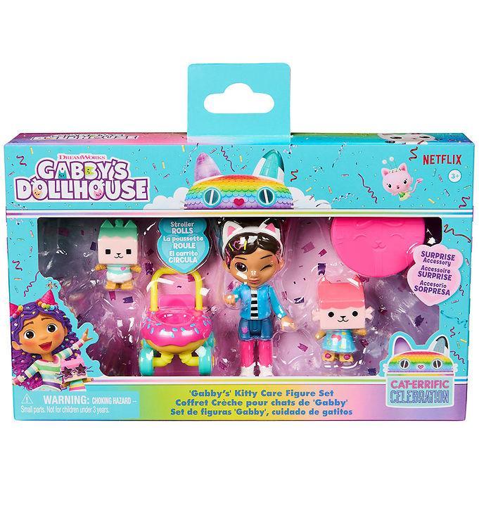 Gabby S Dollhouse Figursæt -   Dele - Friends Kitty Care
