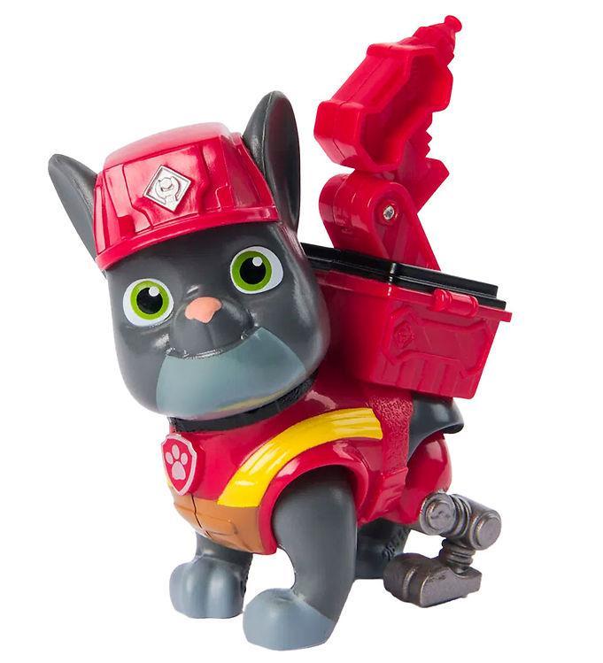 Rubble   Crew Legetøj - Constuction Action Pup - Charger