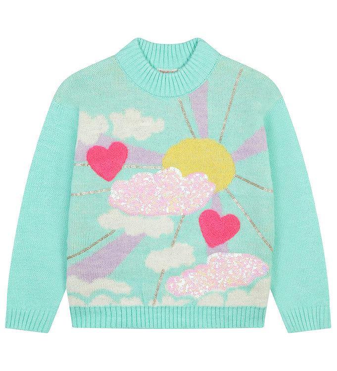 Billieblush Bluse - Strik - Mintgrøn