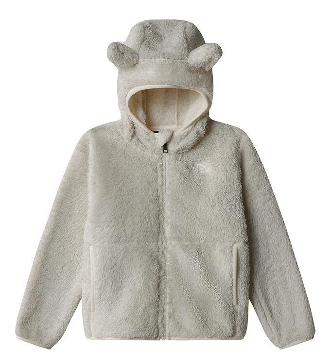 The North Face Cardigan - Imiteret Pels - White Dune Sparkle