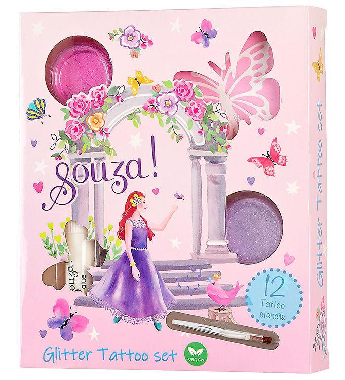 Souza Glitter-tatoveringer -   Skabeloner - Princess