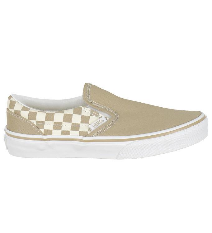 Vans Classic Slip-on Sko - Checkerboard - Brun Hvid