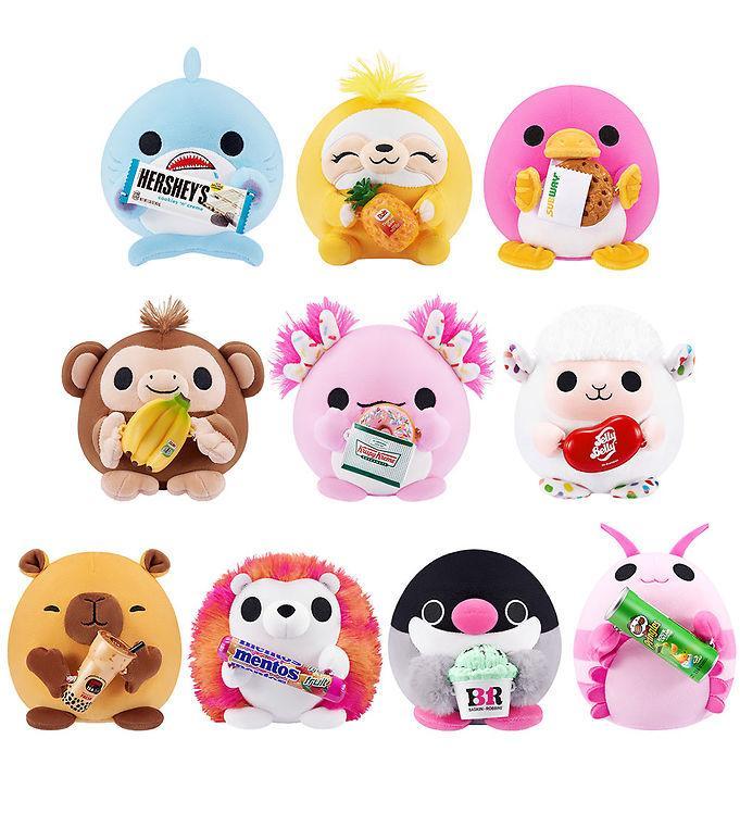 Snackles Bamse - Assorteret - Plush Small - Mini Brands -   Cm