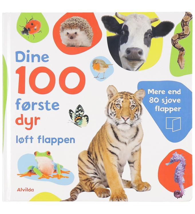 Alvilda Billedbog M  Flapper - Dine   Første Dyr - Dansk