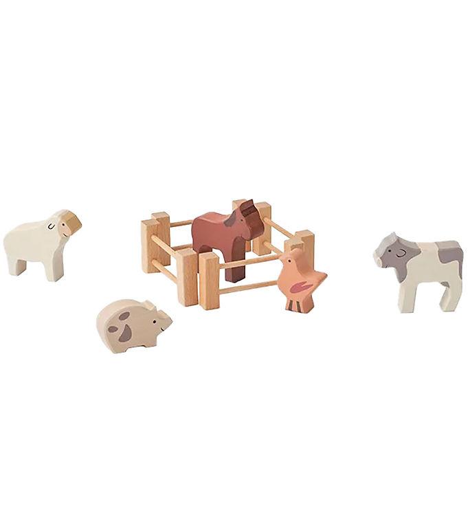 Kids Concept Farm Animals Aiden - Træ - Kid S Hub
