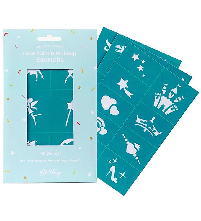 Oh Flossy Ansigtsmaling - Makeup Stencils -