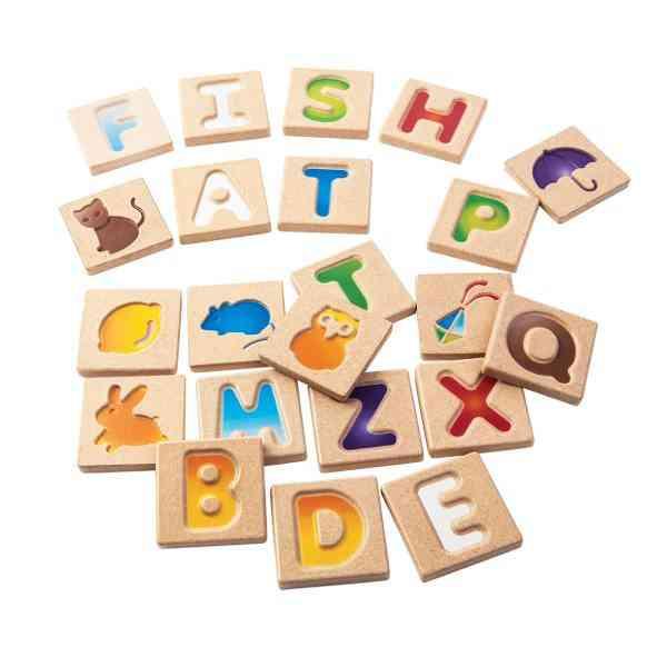 Plantoys - Alfabetet Fra A - Z