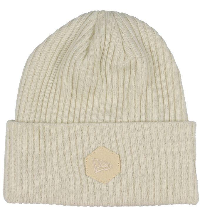 New Era Beanie - Ribbede Kant - Beige