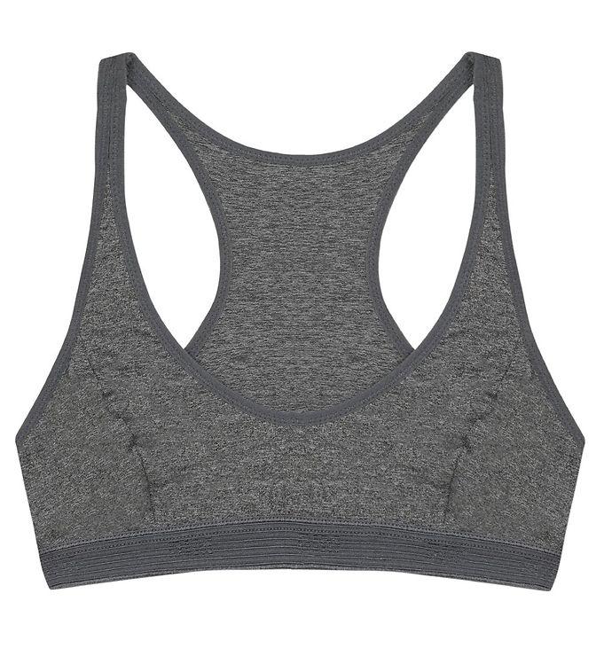 Dim Top i Mikrofiber - Gråmeleret Undertøjtilbud