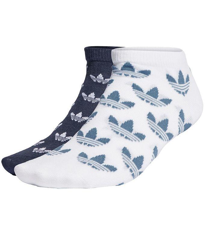 Adidas Originals Mono Liner Strømper - Hvid og Blå