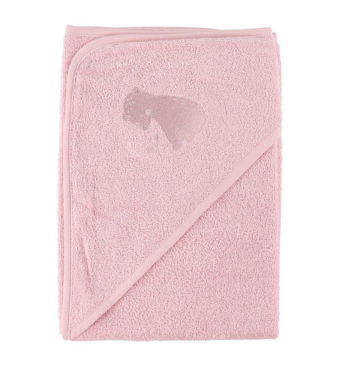Nørgaard Madsens Babyhåndklæde -  X  Cm  - Light Rose M  Bamse
