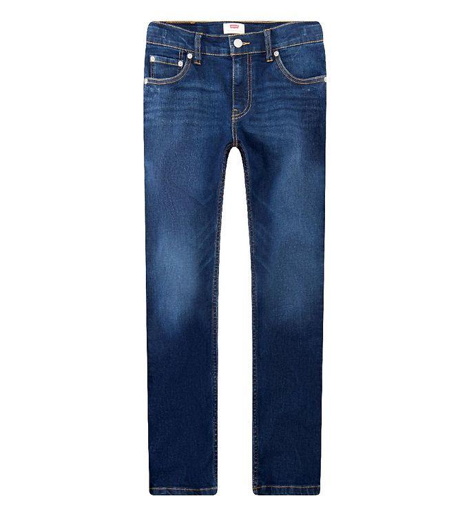 Levis 510 Skinny Jeans - Machu Picchu på tilbud!