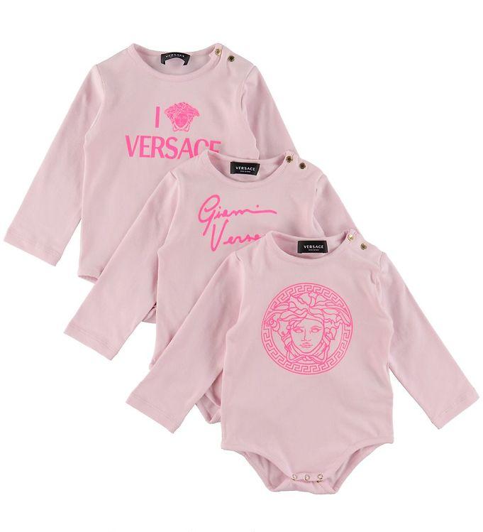 Versace Gaveæske - Body Læ 3 Pak - Lyserød tilbud