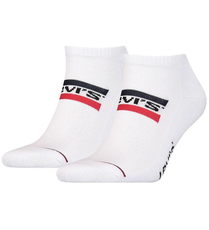 Levis Ankelstrømper - 2 Pak - Sports Wear - Hvid