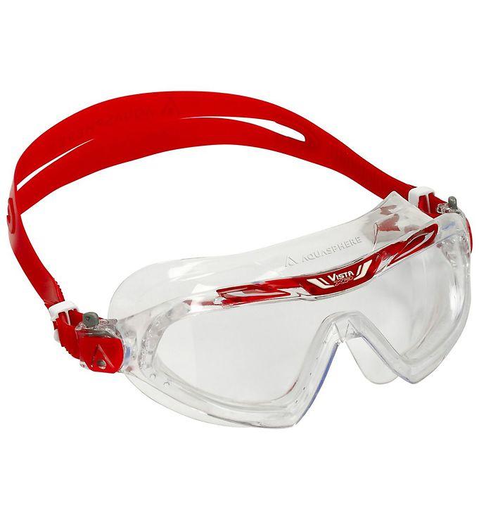 Aqua Sphere Dykkermaske - Vista Xp Adult - Transparent Rød