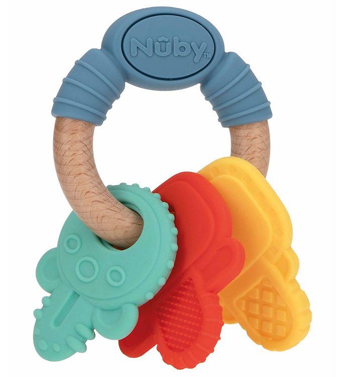 Nuby Bidering - Træ Silikone