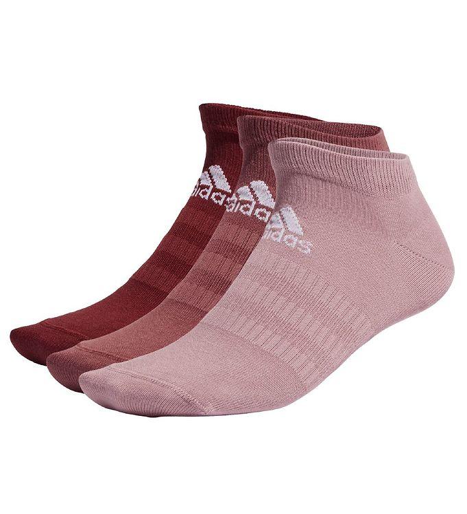 Adidas Performance Strømper - 3 Pak - Pink Maroon Bordeaux