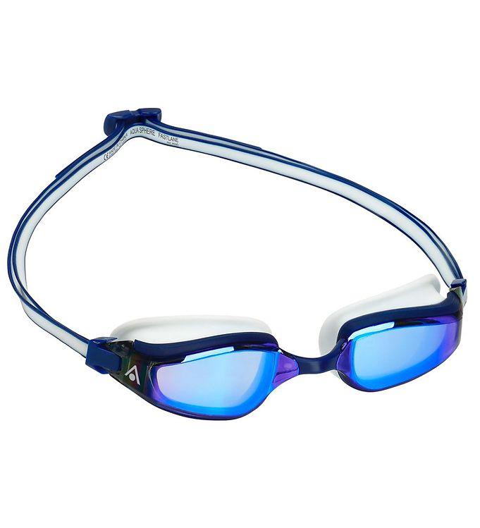 Aqua Sphere Svømmebriller - Fastlane Active - Blå/Hvid