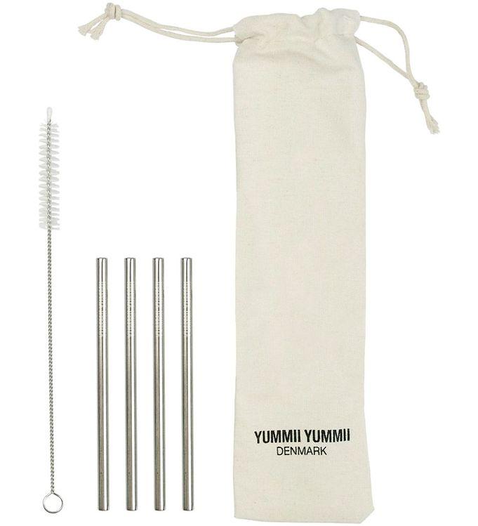 Yummii Yummii Sugerør -  -pak - Rustri Stål
