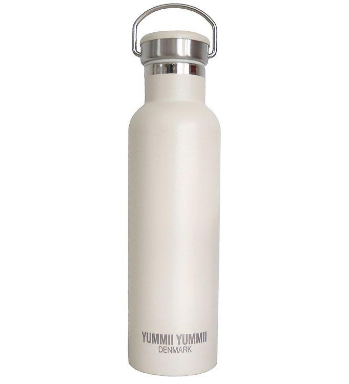 Yummii Yummii Termoflaske -  Ml - Rustfri Stål - Pearl White