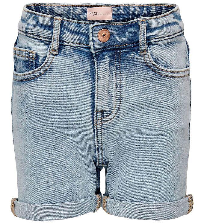 Børneshorts fra Kids Only - Kogphine - Lys Denim