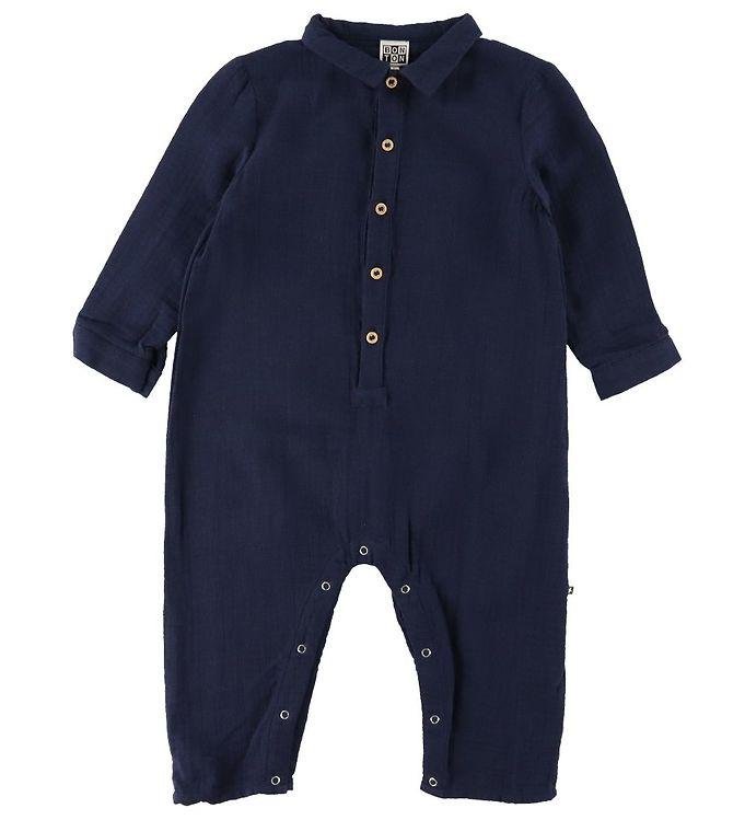 Bonton Heldragt til Baby - Mørkeblå Kvalitet