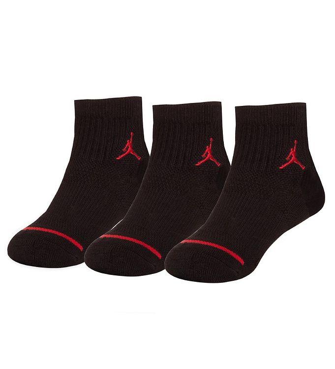 Jordan Ankelstrømper -  -pak - Jumpman Cushioned Ankle - Sort