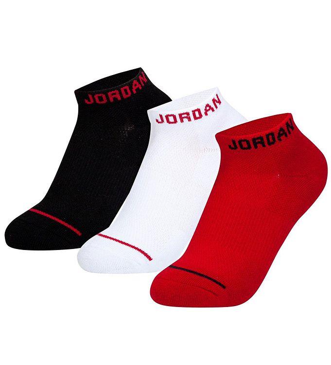 Jordan Ankelstrømper -  -pak - Jumpman Cushioned No Show - Rød H