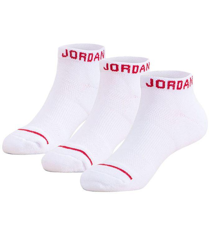 Jordan Anklestrømper -  -pak - Jumpman No Show Cushioned - Hvid