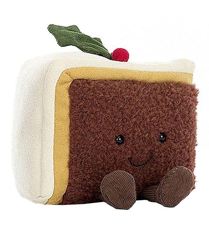 Jellycat Bamse -   Cm - Amuseable Slice Of Christmas Cake
