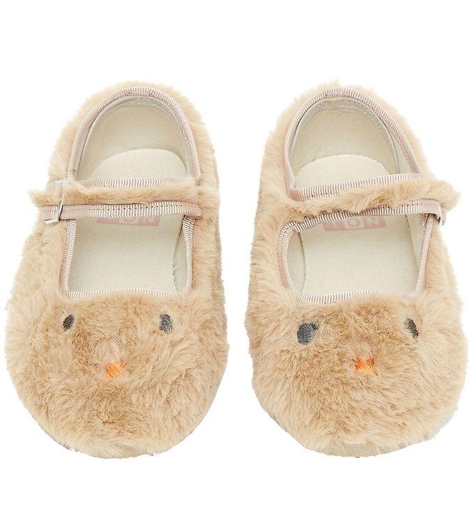 Bonton Hjemmesko - Chaussons Mia i Brun - Hurtig Levering!