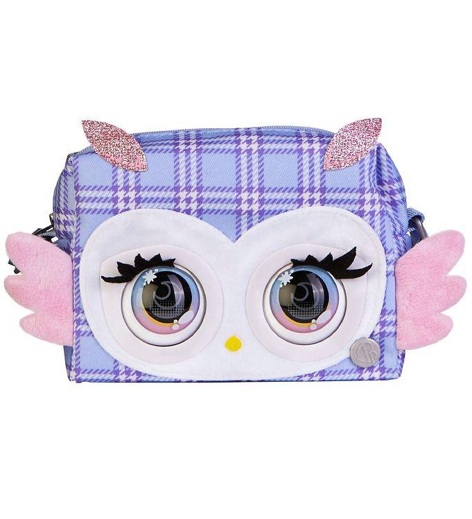 Purse Pets Taske M  Blinkede øjne - Ugle