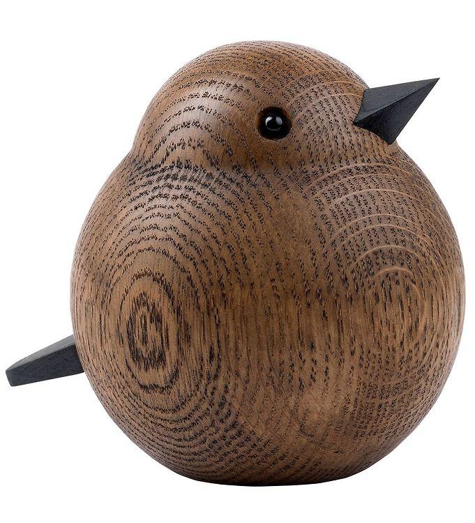 Novoform Træfigur - Baby Sparrow - Smoka Stained Oak