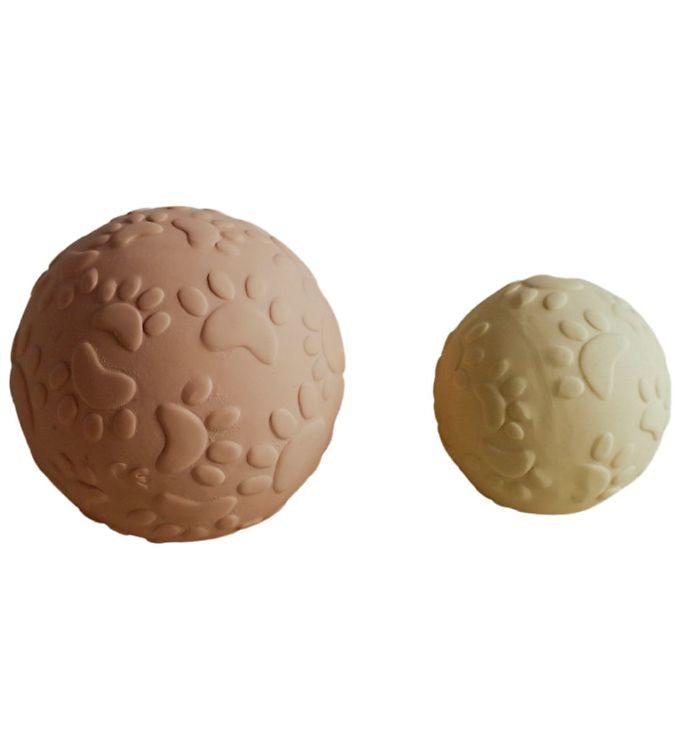 Natruba Bolde i Naturgummi - 2 Pak - Gul M Poteaftryk
