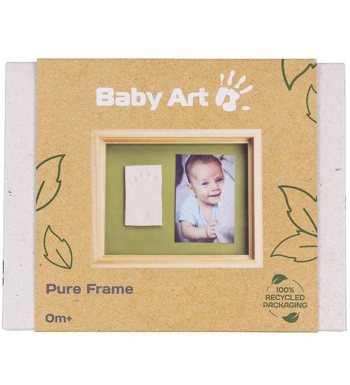 Baby Art Hånd- Og Fodaftryk Sæt - Pure Frame