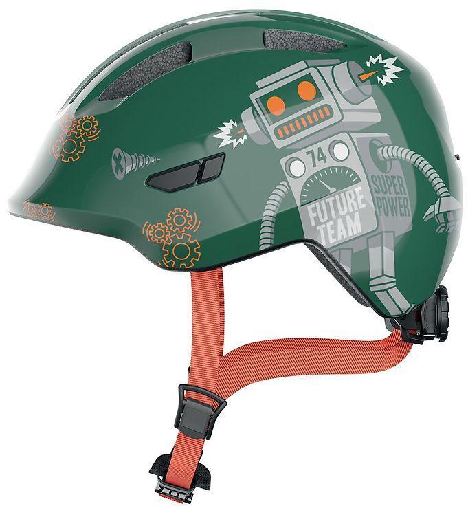Abus Cykelhjelm - Smiley   - Green Robo