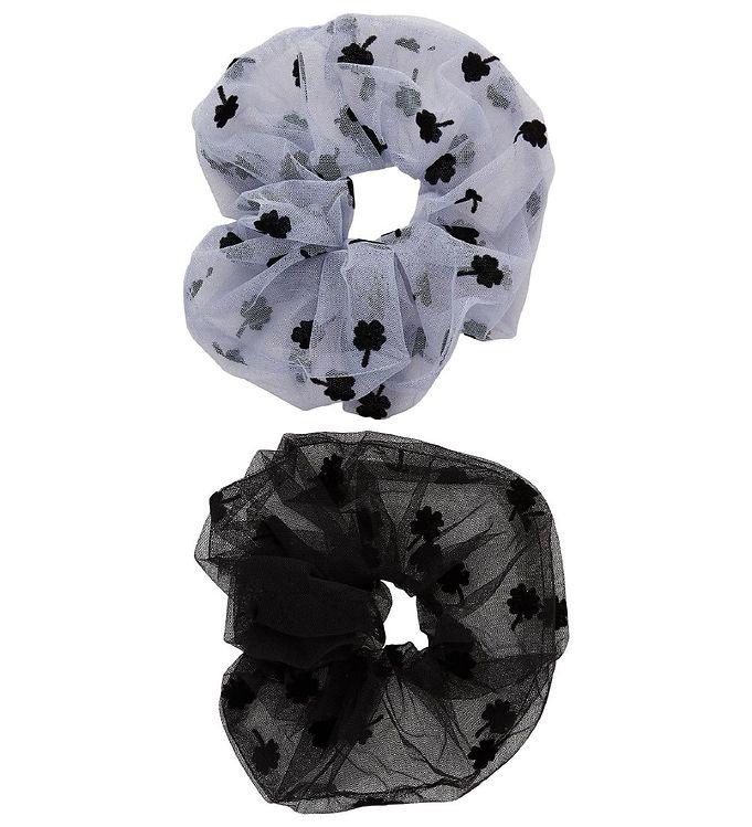 Little Pieces Scrunchies - Lpjeppa -  -pak - Purple Heather Blac