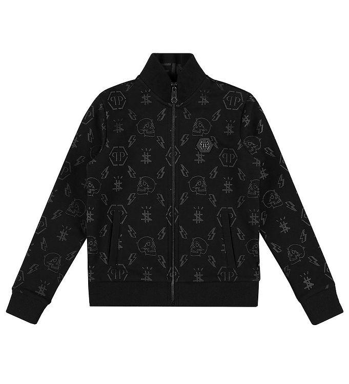 Philipp Plein Cardigan - Monogram - Sort M  Print