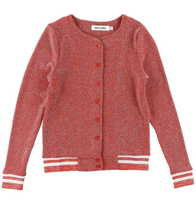 Add To Bag Cardigan - Burned Red M  Glimmer
