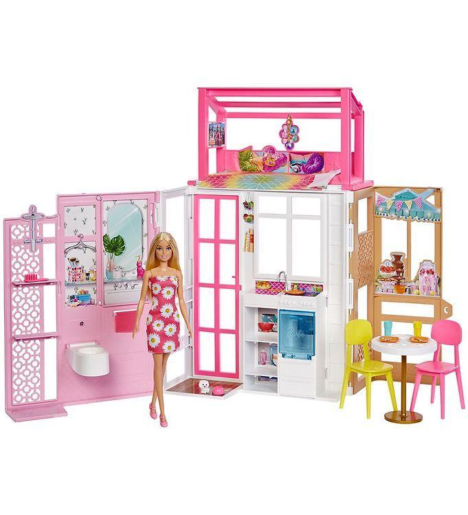 Transportabel Barbie Dukkehus - Fantastisk til leg!