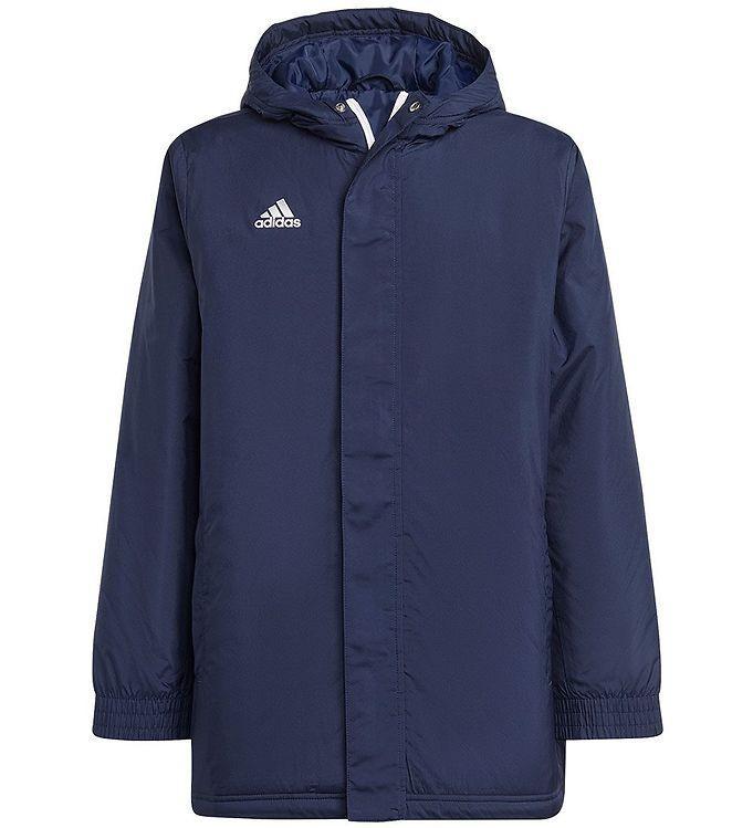 Adidas Performance Dunjakke - Ent Stad - Mørkeblå